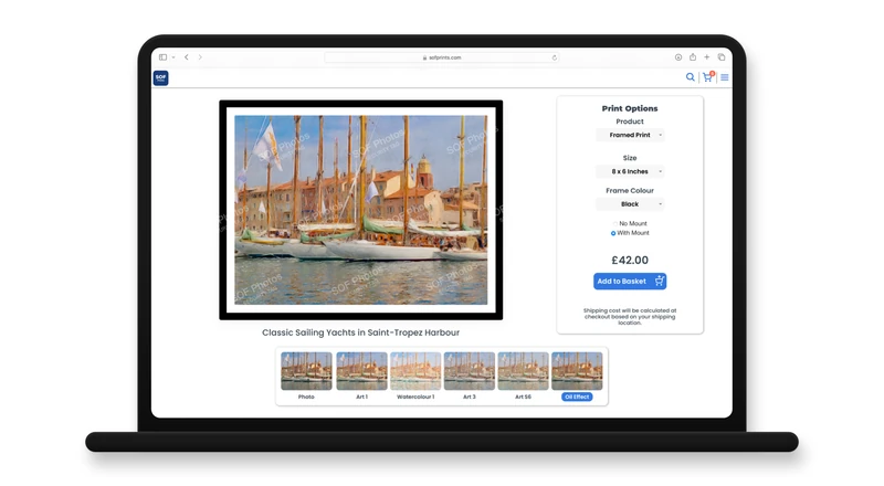 South of France Prints preview